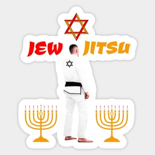 I know Jew Jitsu - Jew Jitsu Sticker